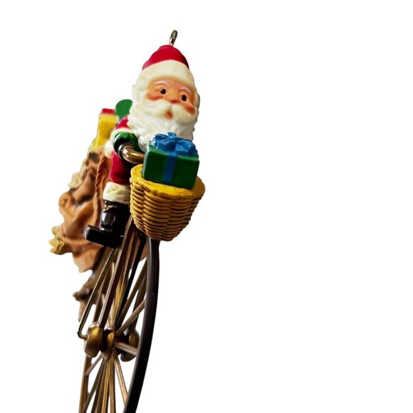 Hallmark Keepsake Ornaments Lot of 3 Cycling Santa SantaCycle Spirit of Santa - Picture 13 of 16